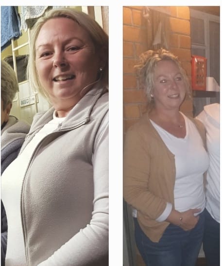 Priscilla Before and after weight Loss