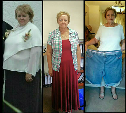 Mariette before and after slimming nut diet seed